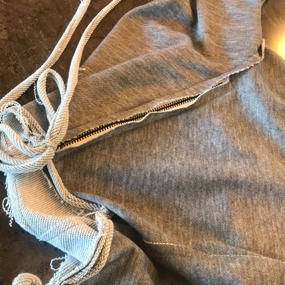 Plus Size Heavy Sweatshirt Maxi Dress - Picture 6 of 8